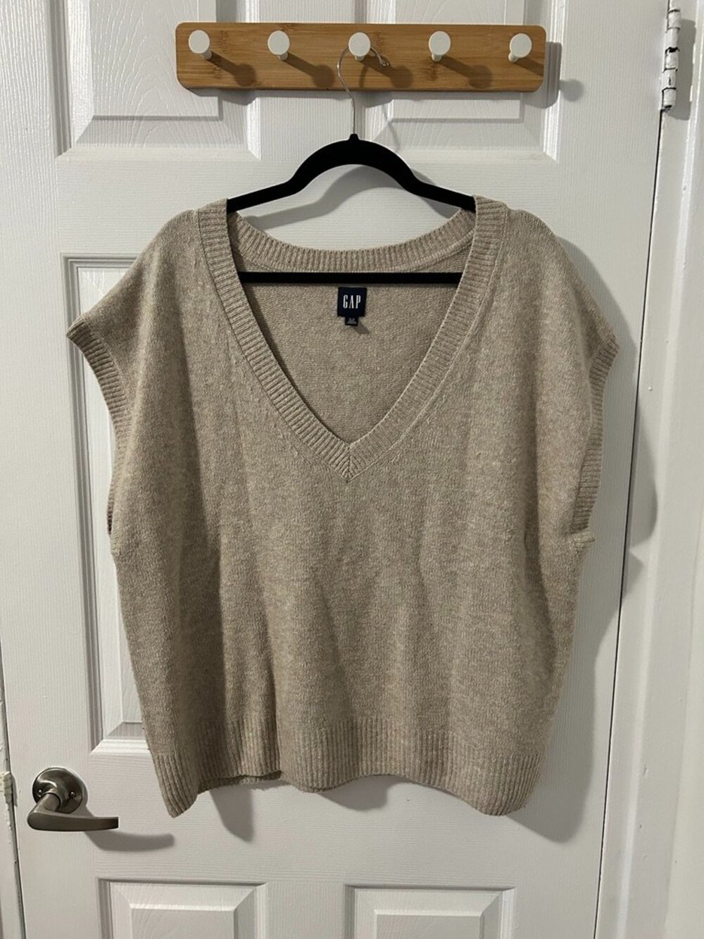 GAP Oversized Boxy-fit Sweater Vest - Size XL Tall